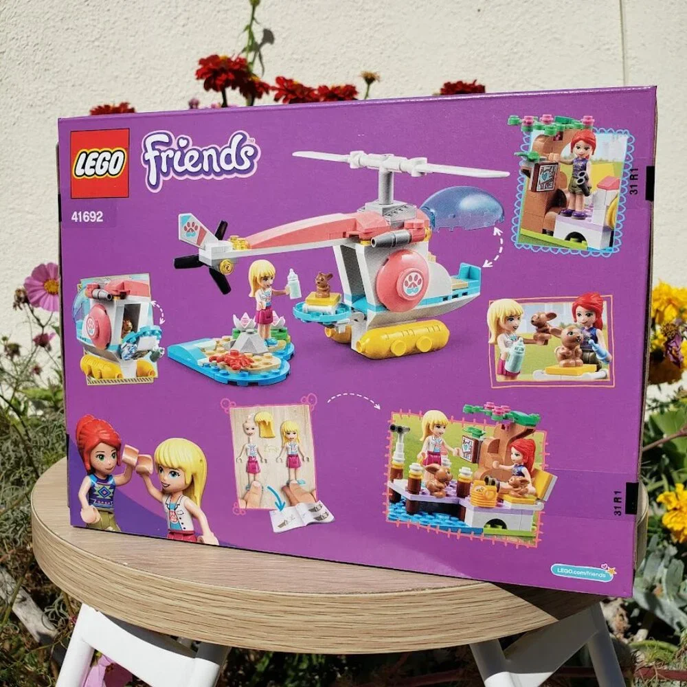 NEW LEGO FRIENDS Building Set Helicopter Vet Rescue 41692 Valentine's Day Gift 2 - Picture 15 of 16
